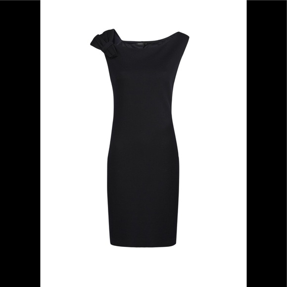 NWT MNG Suit Shoulder Detail LBD Dress XS - Picture 4 of 6